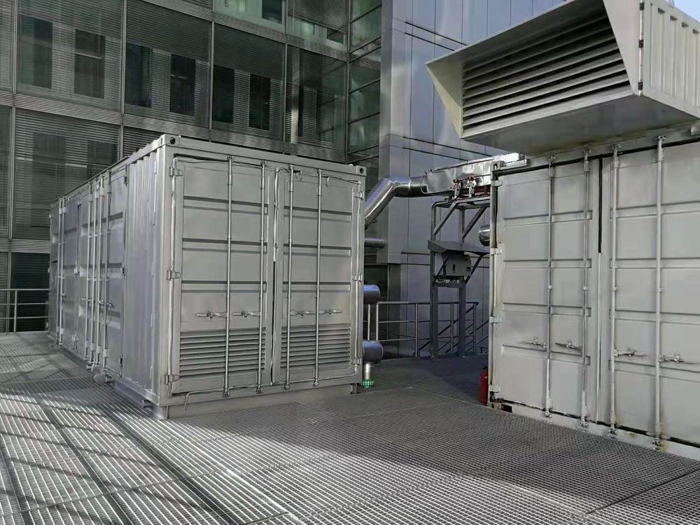 西门子上海中心整装式燃气分布式能源站